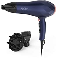 Los mejores  - Secador de Pelo Profesional- Abody Secador Iónico de 3500W con Boquilla Concentradora de Aire y Difusor- 2 Velocidades y…